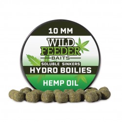 Momeala Scufundatoare Wild Feeder Baits - 10mm Hydro Boilie Hemp Oil 50ml Momeala Scufundatoare Wild Feeder Baits - 10mm Hydro Boilie Hemp Oil 50ml